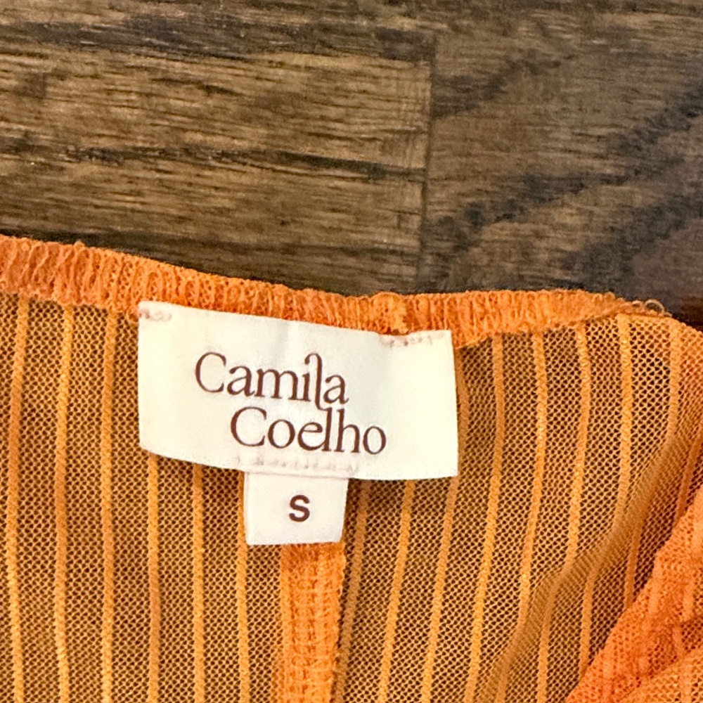 Camillo Coelho Vesta Jumpsuit in Rustic Orange from Revolve - Picture 3 of 5